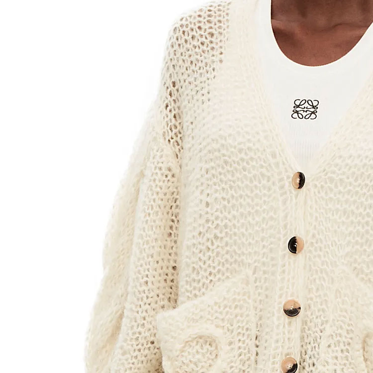 SS22 Вязаный свитер Women's Light Umber LOEWE 
SS22 Вязаный свитер Women's Light Umber LOEWE