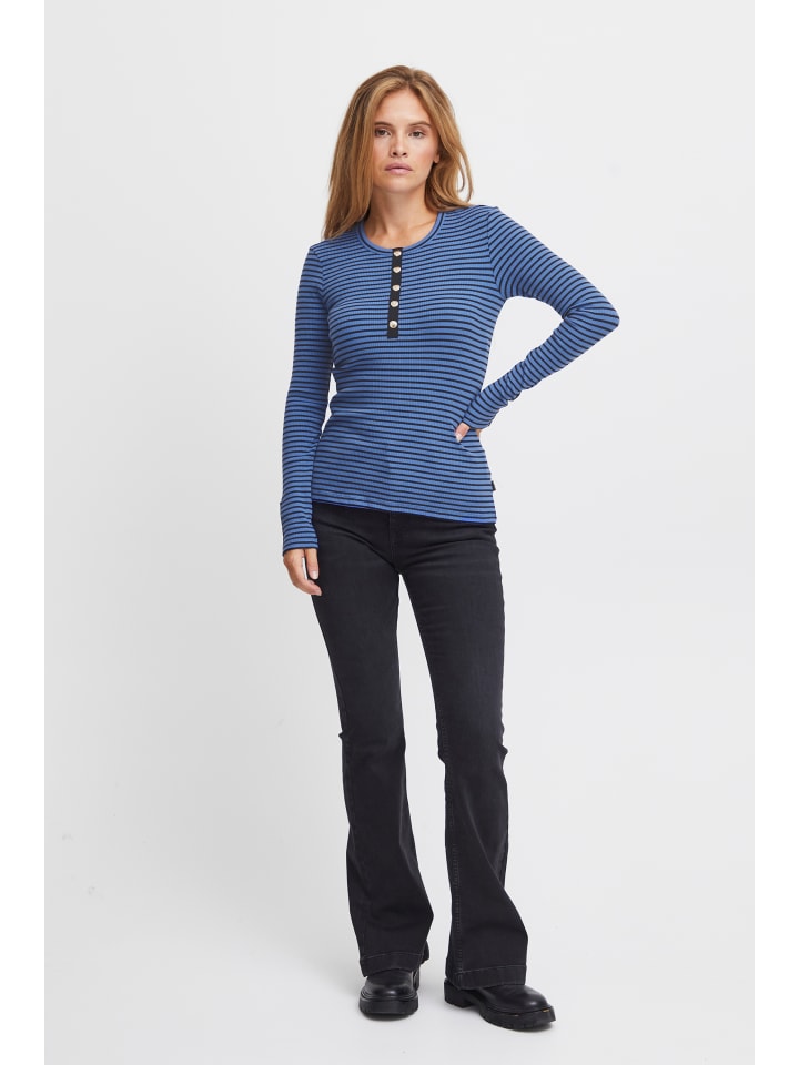 Рубашка с длинными рукавами PZHAVANA Feminine в ослепительно-голубую полоску Pulz
Рубашка с длинными рукавами PZHAVANA Feminine в ослепительно-голубую полоску Pulz