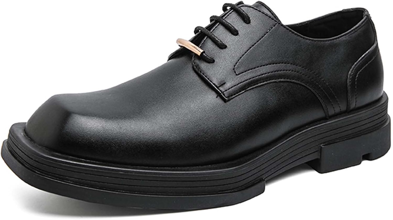 Мужские дерби с квадратным носком, модные шнурованные деловые и повседневные кожаные туфли, подходящие для офиса, банкетов, вечеринок, свадеб и церковных мероприятий Generic, черный
Мужские дерби с квадратным носком, модные шнурованные деловые и повседневные кожаные туфли, подходящие для офиса, банкетов, вечеринок, свадеб и церковных мероприятий Generic, черный