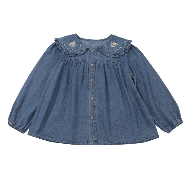 Детская повседневная рубашка с воротником питер пэн PROTECTCAMEL, синий
Детская повседневная рубашка с воротником питер пэн PROTECTCAMEL, синий