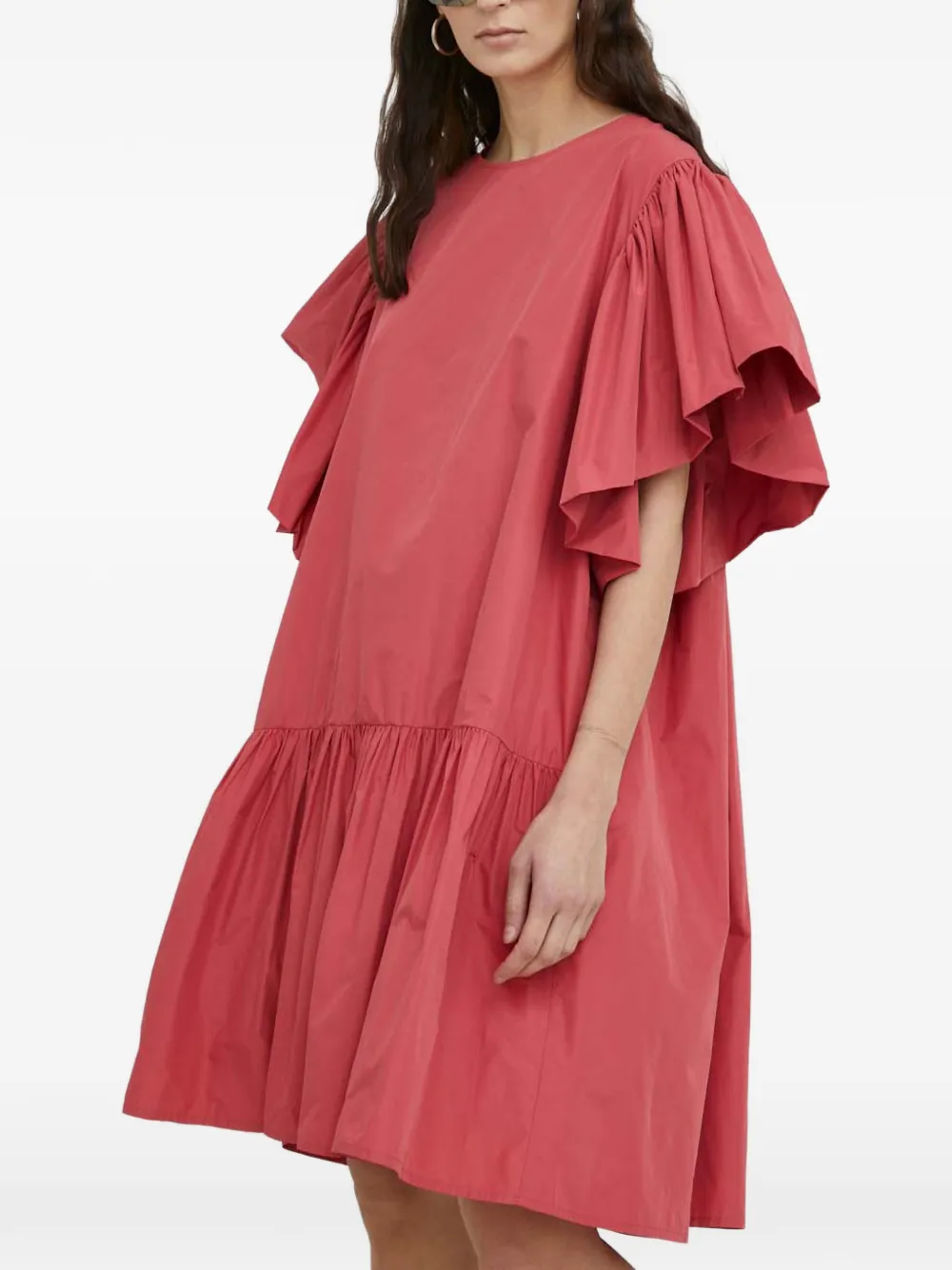 Мини-платье с воланами и завязками Mmc Studio, красный
Мини-платье с воланами и завязками Mmc Studio, красный