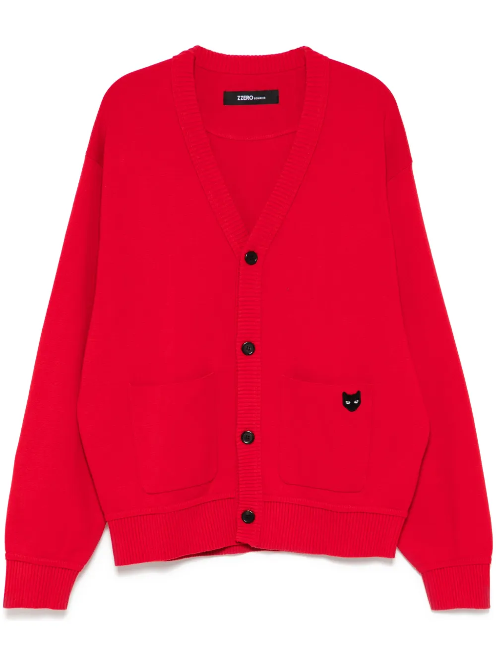 Бесшовный кардиган с эмблемой ZZERO BY SONGZIO, красный
Бесшовный кардиган с эмблемой ZZERO BY SONGZIO, красный