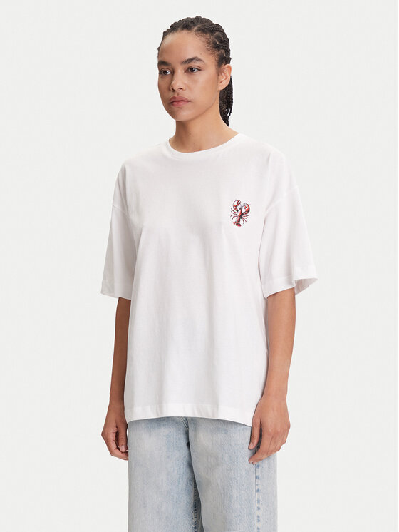 Футболка оверсайз Tobster 17160811 Pieces, белый
Футболка оверсайз Tobster 17160811 Pieces, белый