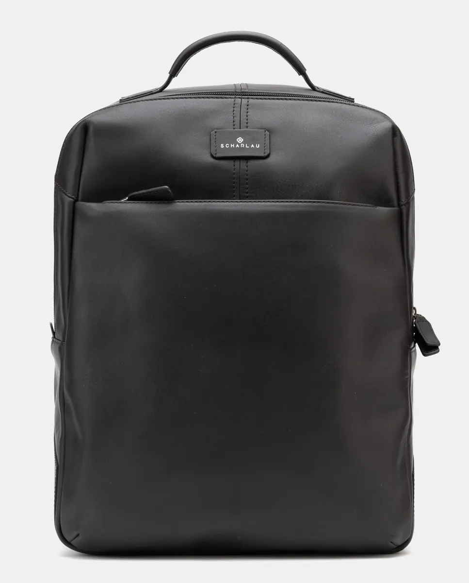 Черный кожаный рюкзак Scharlau, черный
Черный кожаный рюкзак Scharlau, черный
