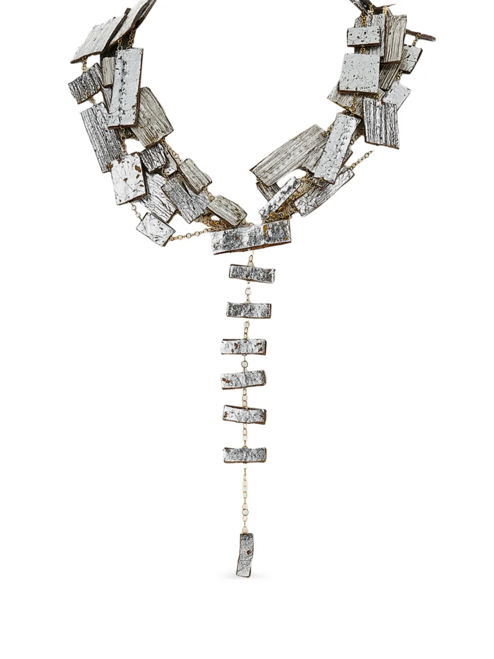 Асимметричное колье Gfw, серебристый
Асимметричное колье Gfw, серебристый