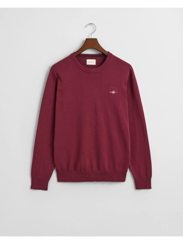 Пуловер Gant Pullover, цвет wine red
Пуловер Gant Pullover, цвет wine red