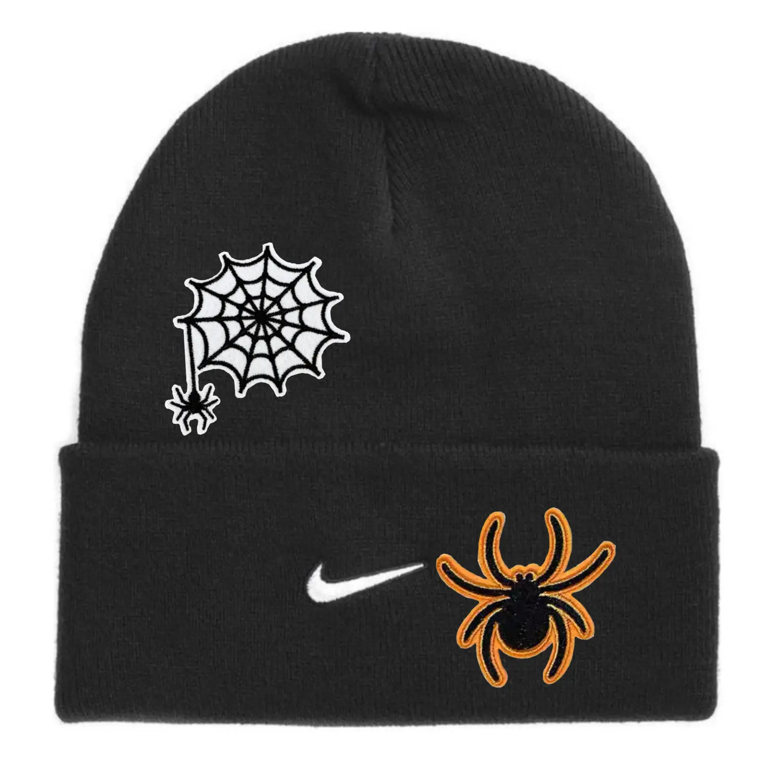 Nike Унисекс черная шапка-бини из полиэстера
Nike Унисекс черная шапка-бини из полиэстера