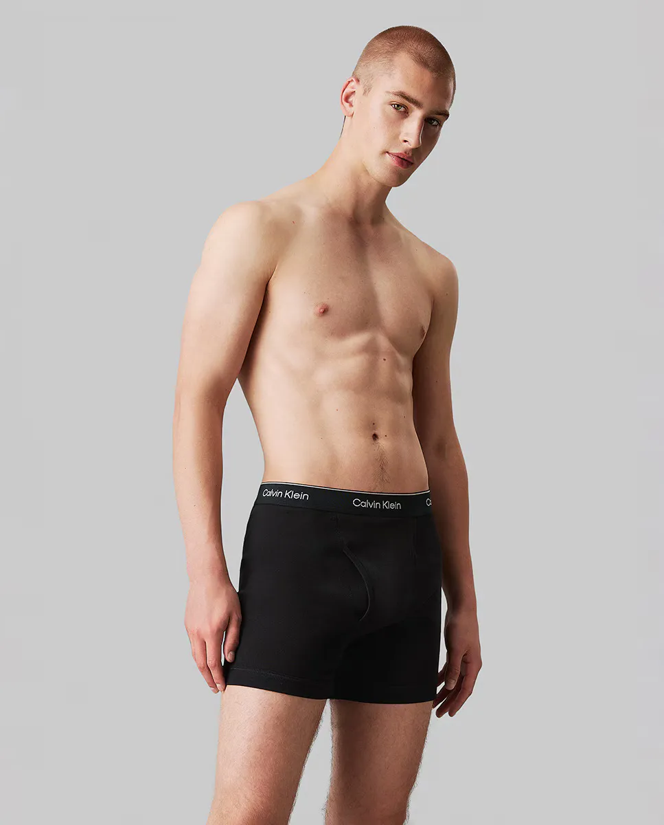 Набор из 3 свободных боксеров - Cotton Classics Calvin Klein, чёрный
Набор из 3 свободных боксеров - Cotton Classics Calvin Klein, чёрный