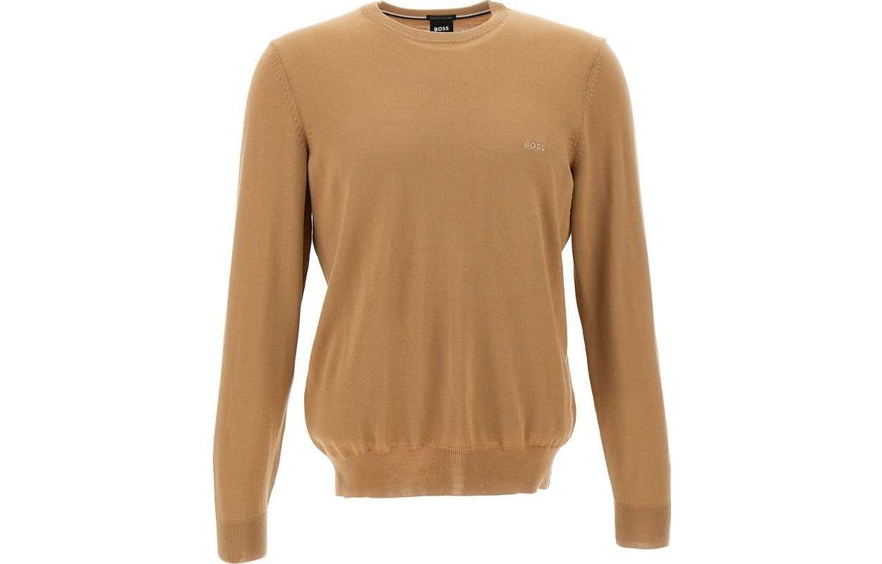 Свитер с вышитым логотипом HUGO BOSS, хаки
Свитер с вышитым логотипом HUGO BOSS, хаки