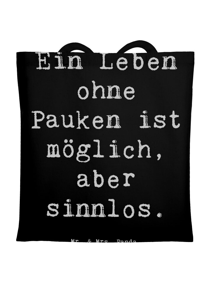 Сумка для переноски Mr & Mrs Panda Pauken Leben, черный
Сумка для переноски Mr & Mrs Panda Pauken Leben, черный