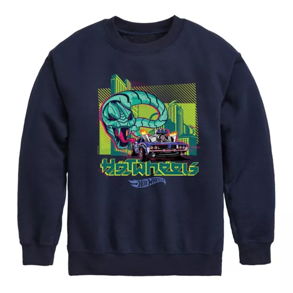 Толстовка из флиса с принтом змеи для мальчиков 8-20 лет Hot Wheels, синий
Толстовка из флиса с принтом змеи для мальчиков 8-20 лет Hot Wheels, синий