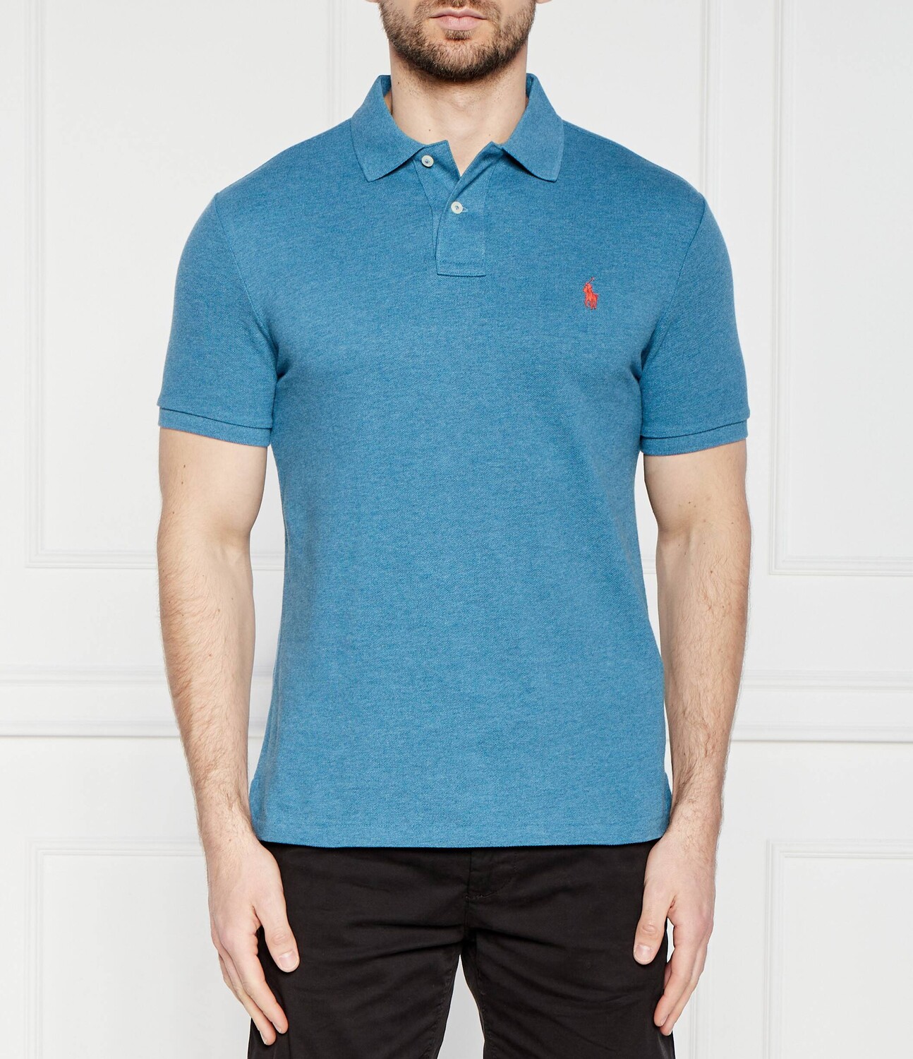 Поло POLO RALPH LAUREN Custom fit, синий
Поло POLO RALPH LAUREN Custom fit, синий