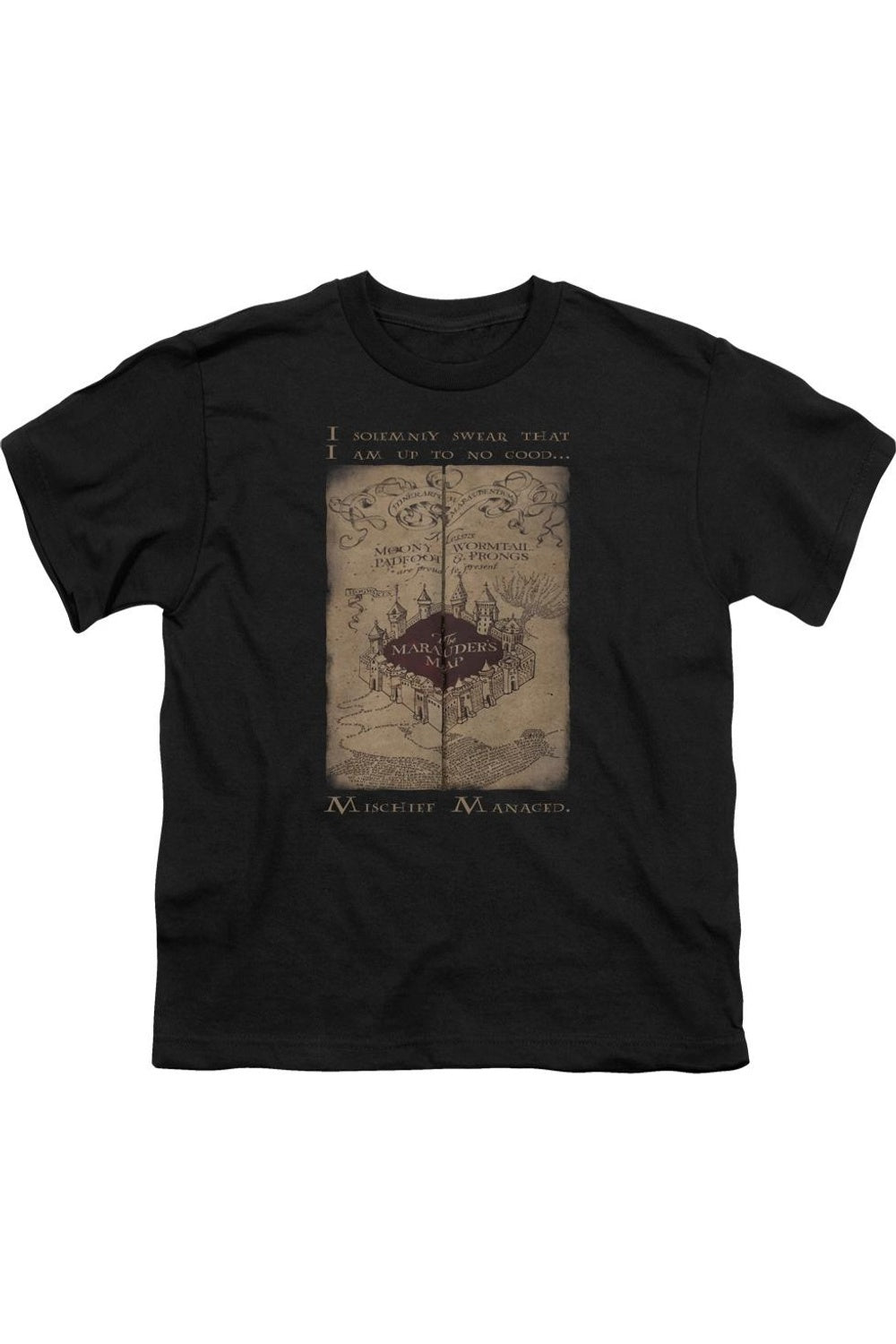 Футболка с коротким рукавом для детей "Карта мародеров" Harry Potter Gildan, черный
Футболка с коротким рукавом для детей "Карта мародеров" Harry Potter Gildan, черный