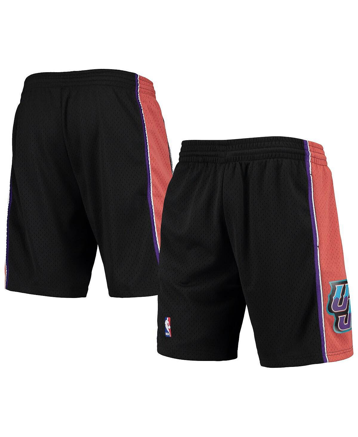 Мужские черные шорты utah jazz 1998-99 hardwood classics swingman Mitchell & Ness, черный
Мужские черные шорты utah jazz 1998-99 hardwood classics swingman Mitchell & Ness, черный