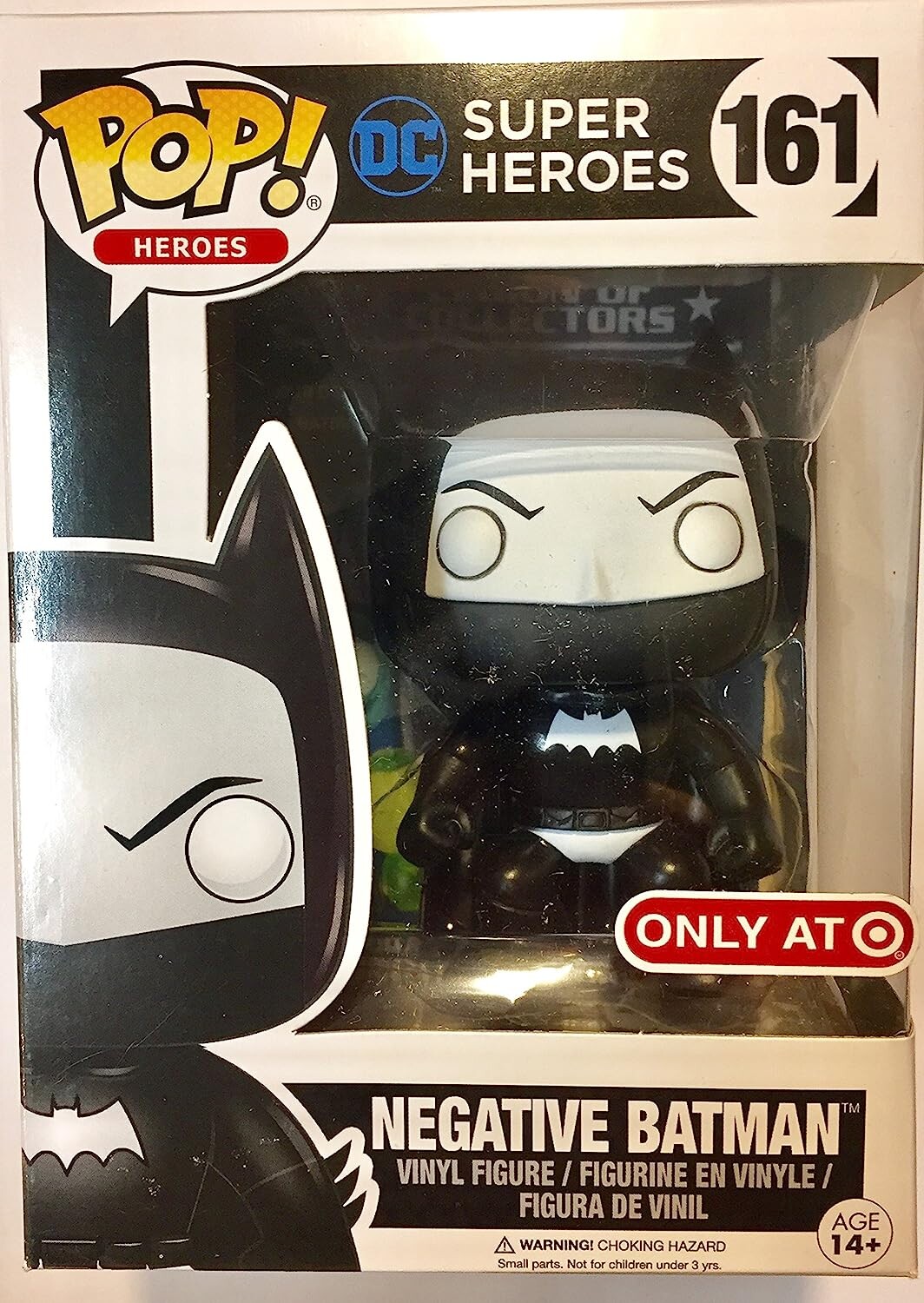 Фигурка Funko POP! DC Super Heroes Negative Batman Exclusive #161
Фигурка Funko POP! DC Super Heroes Negative Batman Exclusive #161