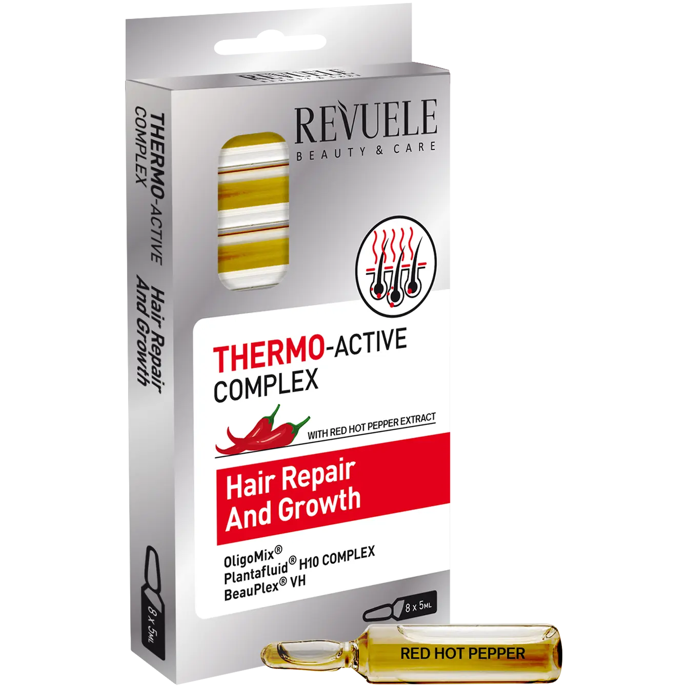 Revuele ампулы для волос, 8x5 мл/1 упаковка
Revuele ампулы для волос, 8x5 мл/1 упаковка