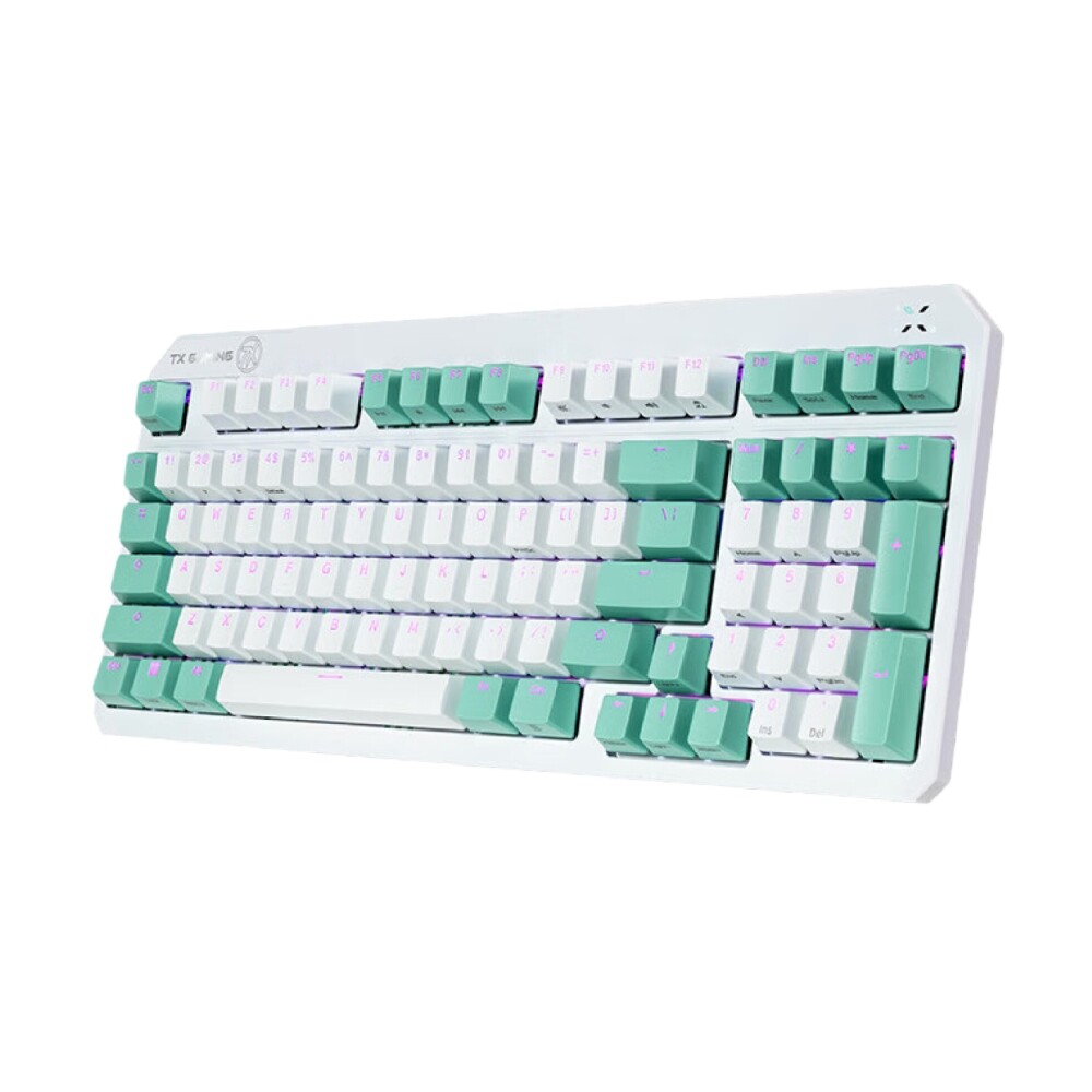 Клавиатура игровая механическая Asus Tianxuan TX98, Tactile Blue Switch, белый/зеленый
Клавиатура игровая механическая Asus Tianxuan TX98, Tactile Blue Switch, белый/зеленый