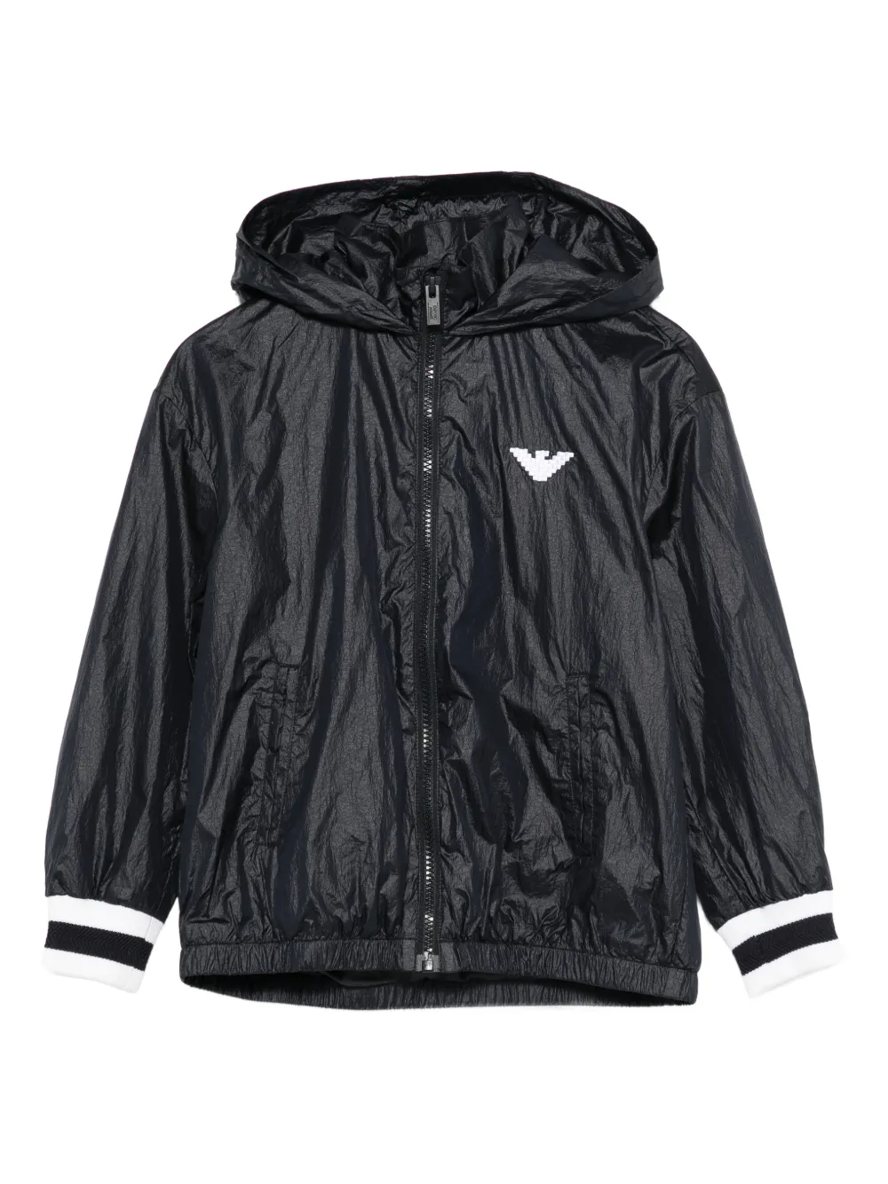 Куртка с капюшоном и полосками Emporio Armani Kids, синий
Куртка с капюшоном и полосками Emporio Armani Kids, синий