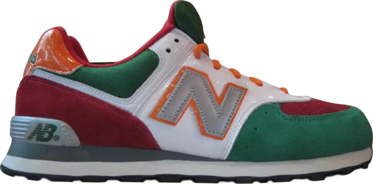 Кроссовки New Balance 574 '7-Eleven', зеленый
Кроссовки New Balance 574 '7-Eleven', зеленый