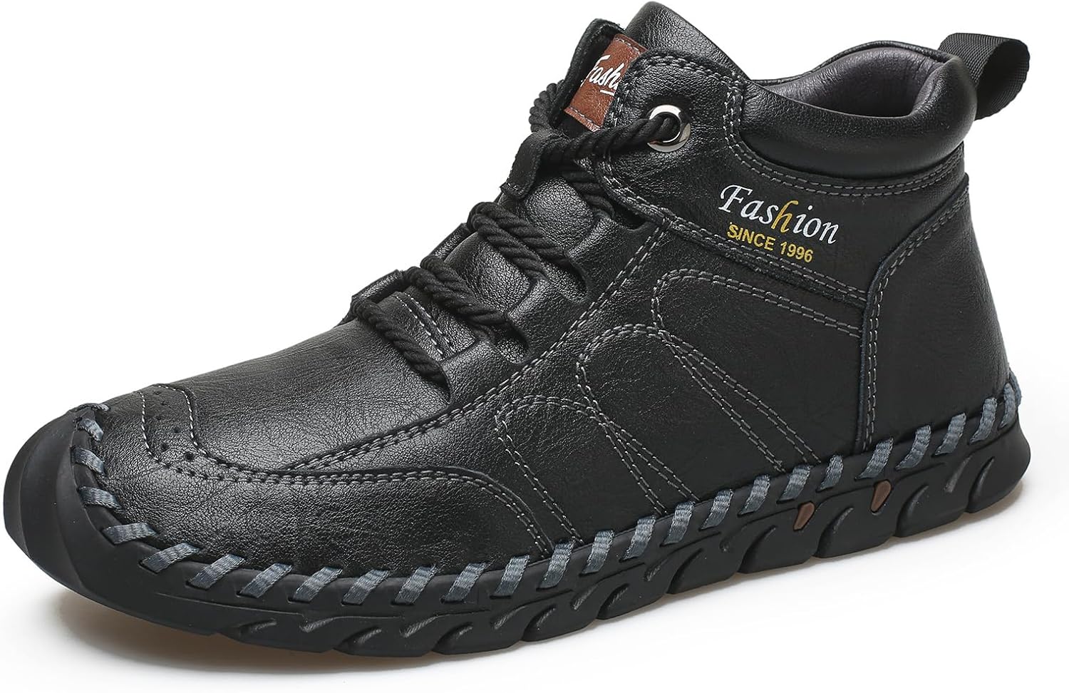 Мужские ручной работы кожаные ботинки-чукка средней высоты на шнуровке, слипоны, легкие, мягкие, дышащие, с классической противоскользящей подошвой, для вождения, прогулок и ежедневного ношения, походов и активного отдыха на улице Houdbdol, черн...
Мужские ручной работы кожаные ботинки-чукка средней высоты на шнуровке, слипоны, легкие, мягкие, дышащие, с классической противоскользящей подошвой, для вождения, прогулок и ежедневного ношения, походов и активного отдыха на улице Houdbdol, черн...