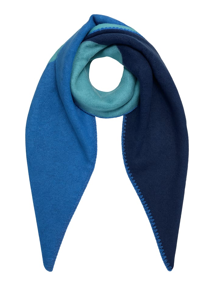Шарф в стиле колорблок, современный и теплый в синем цвете Faera
Шарф в стиле колорблок, современный и теплый в синем цвете Faera