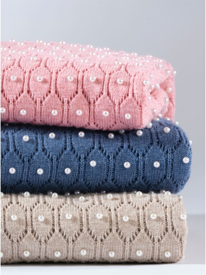 Ажурный свитер дымчато-синего меланжевого цвета WITT WEIDEN
Ажурный свитер дымчато-синего меланжевого цвета WITT WEIDEN