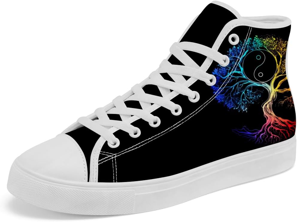 Высокие кеды Yin и Yang на шнуровке, повседневная обувь для женщин и мужчин Chebing, черный
Высокие кеды Yin и Yang на шнуровке, повседневная обувь для женщин и мужчин Chebing, черный