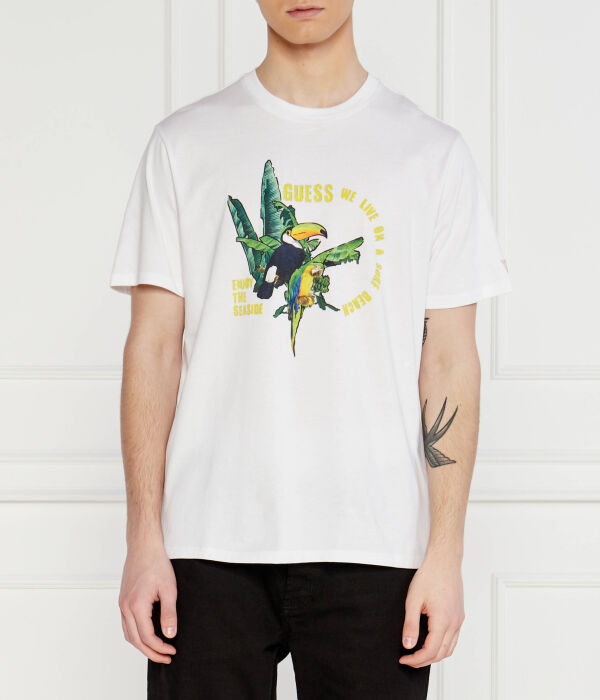 Футболка мужская Guess Underwear с туканом, белый
Футболка мужская Guess Underwear с туканом, белый