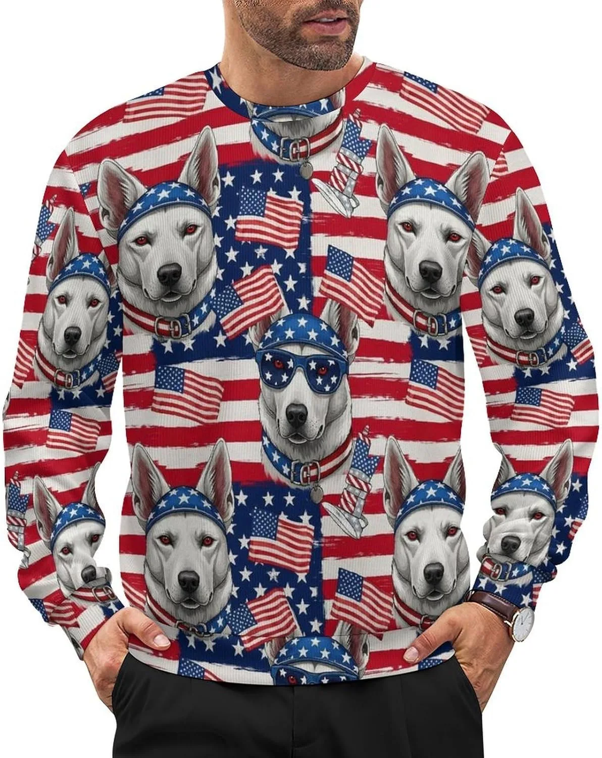 Мужской свитер с круглым вырезом, мягкий, с длинными рукавами SEBNATAL
Мужской свитер с круглым вырезом, мягкий, с длинными рукавами SEBNATAL