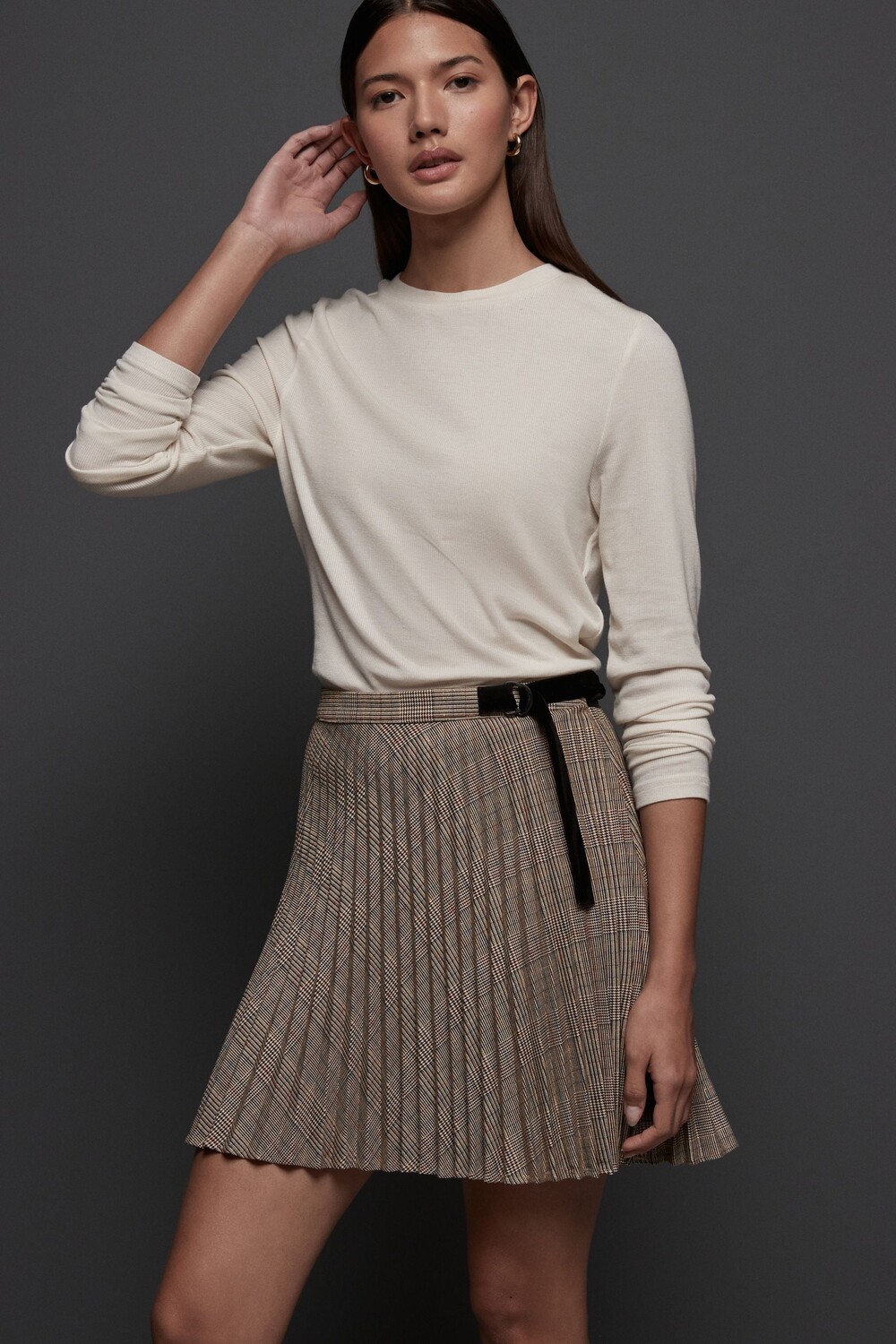 Мини юбка килт Next, нейтральный
Мини юбка килт Next, нейтральный