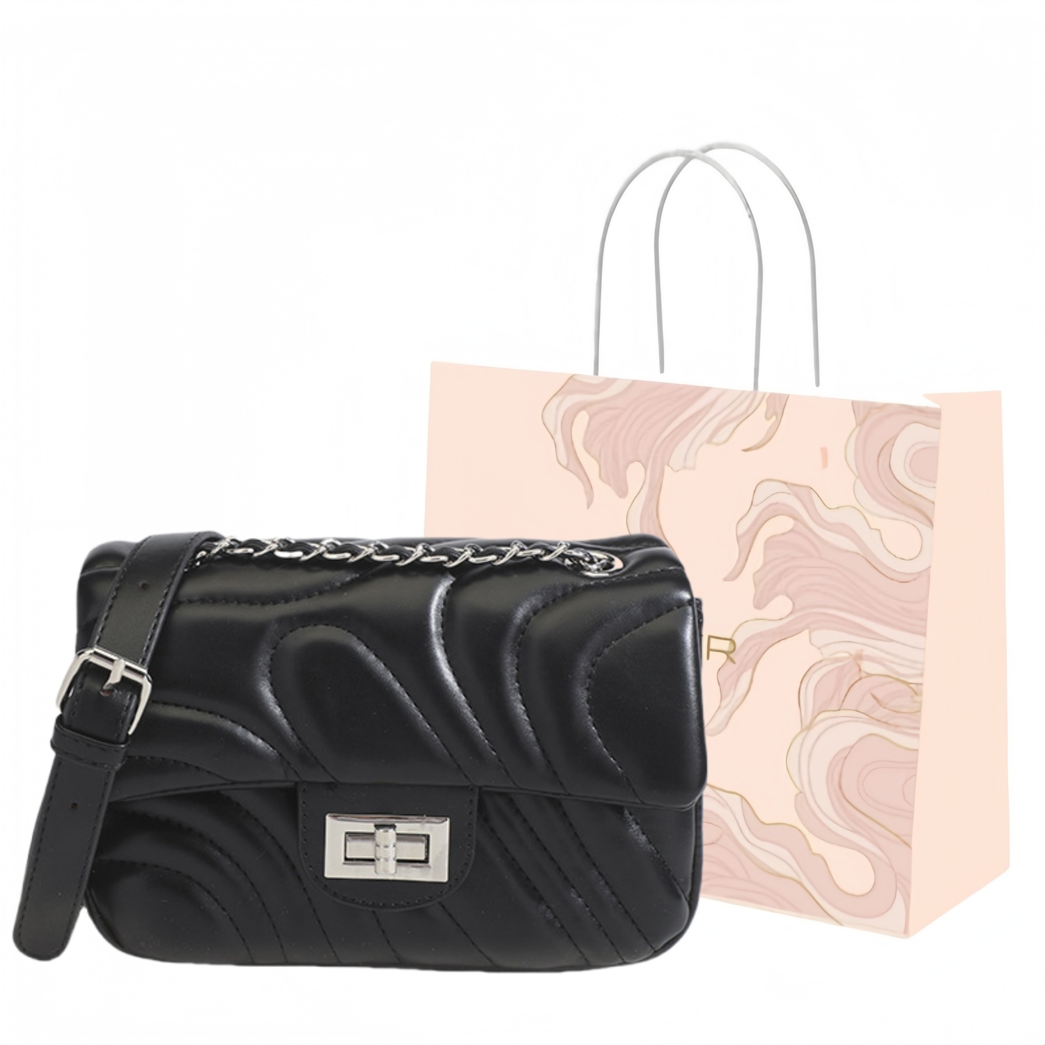 Сумка через плечо PU, Кроссбоди Обычная Женская Белый/Черный/Синий GATOER, Белый+Розовый Бокс
Сумка через плечо PU, Кроссбоди Обычная Женская Белый/Черный/Синий GATOER, Белый+Розовый Бокс