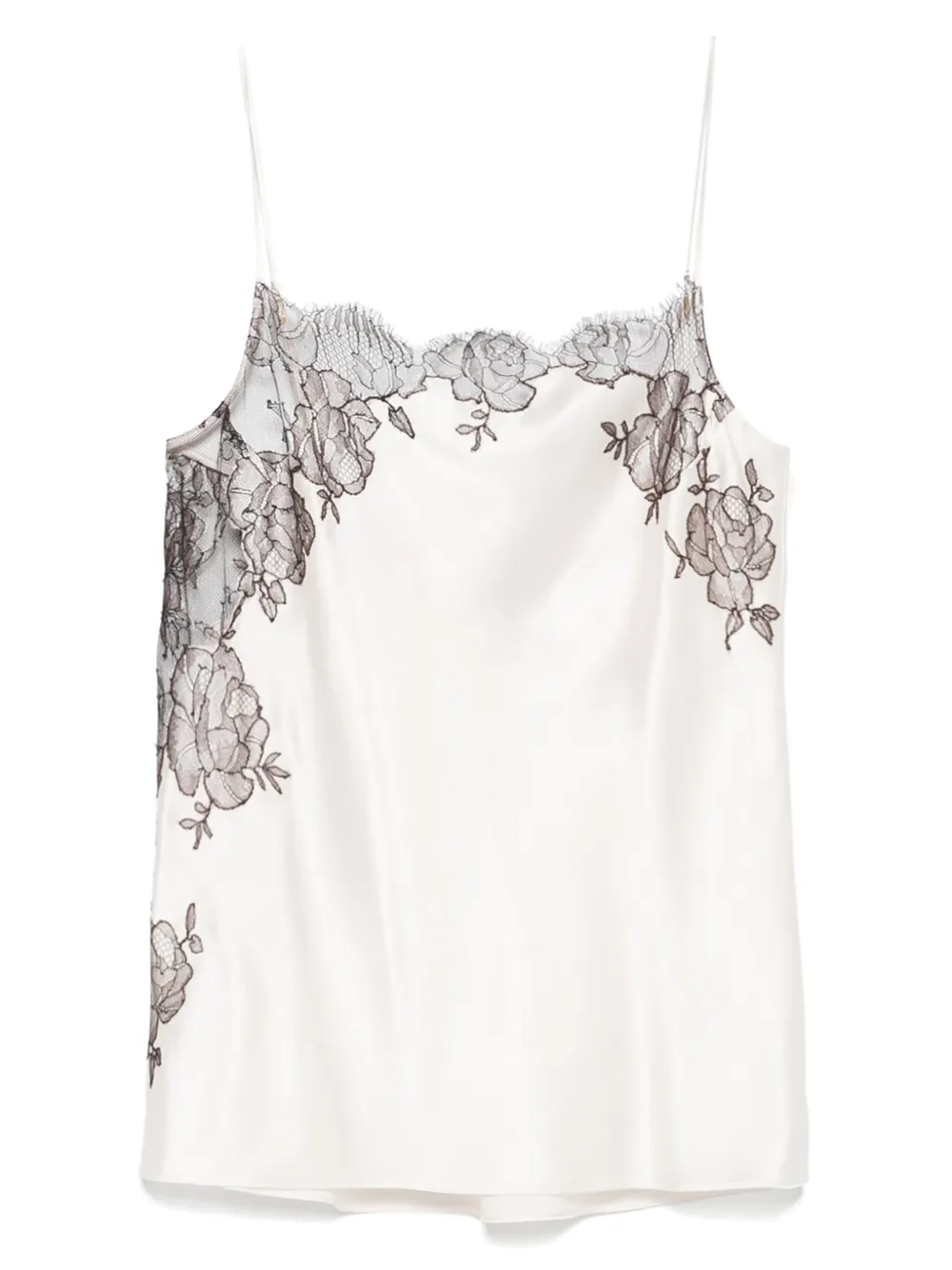 Шелковый топ на бретелях Carine Gilson, нейтральный
Шелковый топ на бретелях Carine Gilson, нейтральный