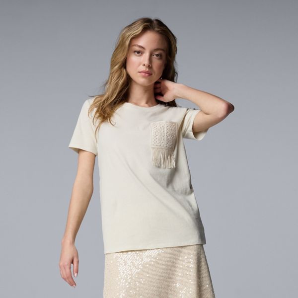 Женская футболка бойфренда Simply Vera Vera Wang, цвет hammock
Женская футболка бойфренда Simply Vera Vera Wang, цвет hammock