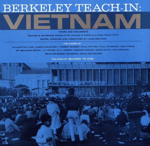 CD диск Berkeley Teach-in Vietnam / Va: Berkeley Teach-In Vietnam / Various
CD диск Berkeley Teach-in Vietnam / Va: Berkeley Teach-In Vietnam / Various