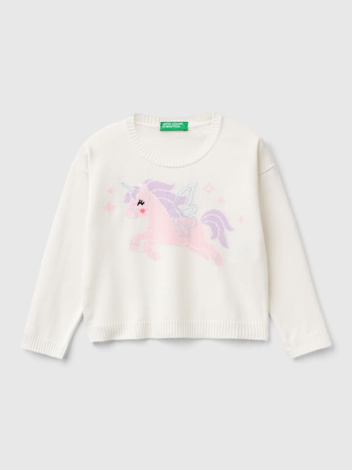 Benetton Белый свитер
Benetton Белый свитер