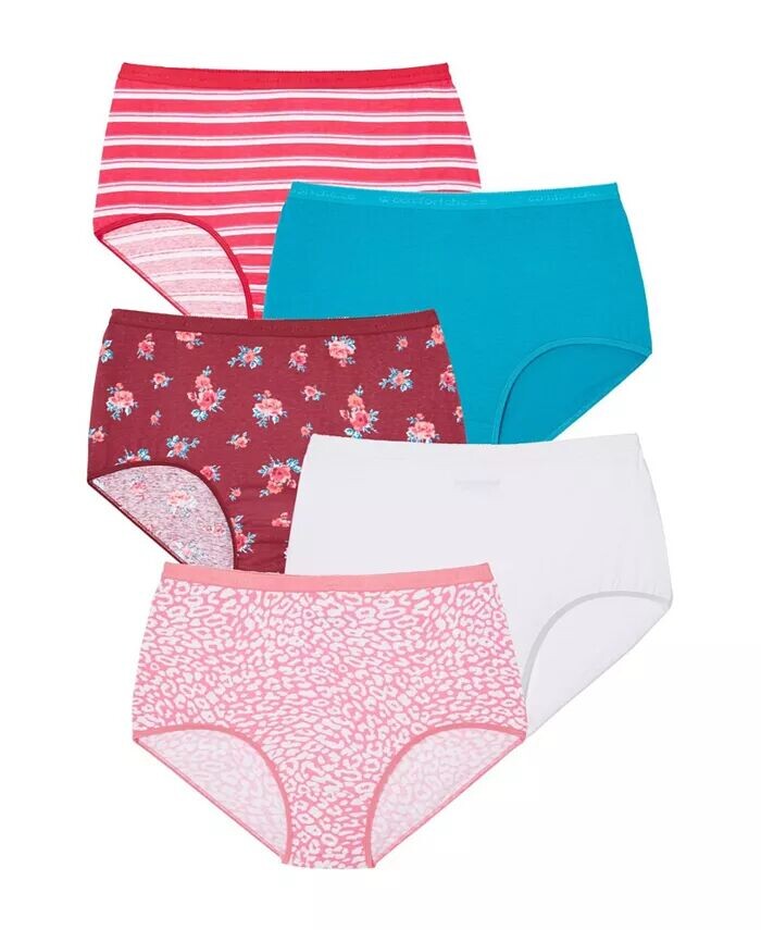 Хлопковые трусы больших размеров, упаковка из 10 шт Comfort Choice, мультиколор
Хлопковые трусы больших размеров, упаковка из 10 шт Comfort Choice, мультиколор