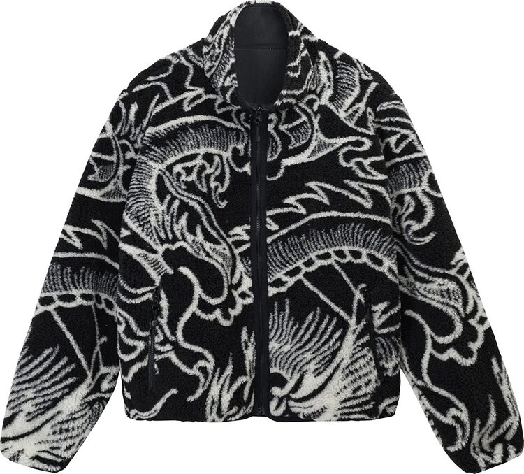 Куртка Stussy Dragon Sherpa Jacket 'Black', черный
Куртка Stussy Dragon Sherpa Jacket 'Black', черный