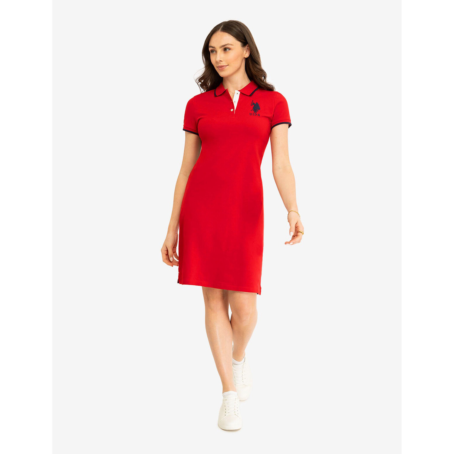 Платье-поло U.S. Polo Assn. Triple Crown, красный
Платье-поло U.S. Polo Assn. Triple Crown, красный