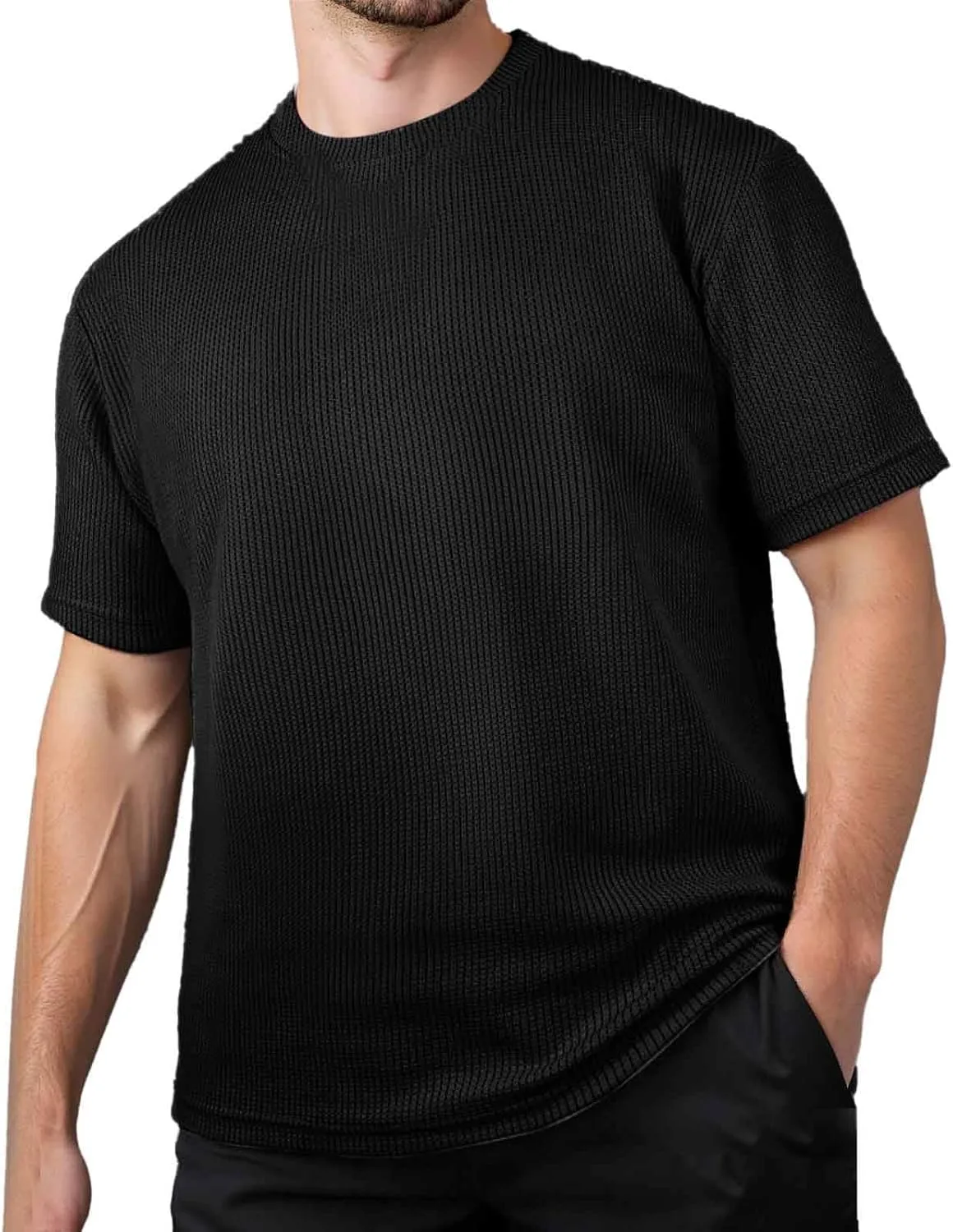 Мужская легкая летняя футболка Casual Loose Fit Crewneck
Мужская легкая летняя футболка Casual Loose Fit Crewneck