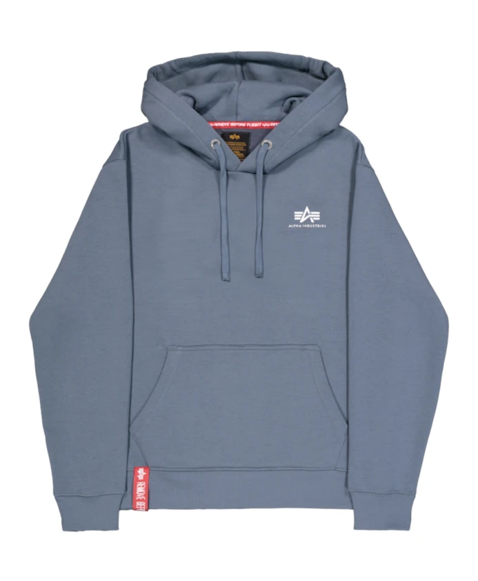 Стильные худи с небольшим логотипом Alpha Industries, синий
Стильные худи с небольшим логотипом Alpha Industries, синий