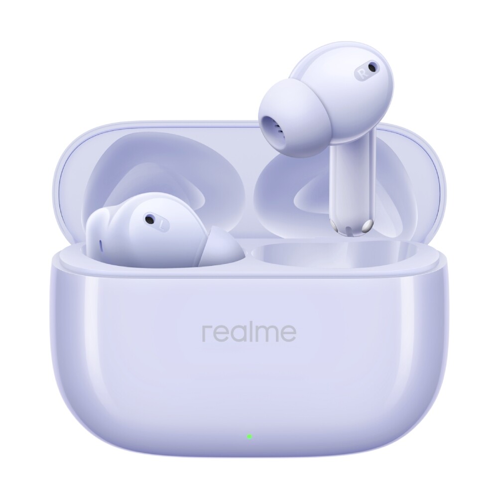 Беспроводные наушники Realme Buds T310, фиолетовый
Беспроводные наушники Realme Buds T310, фиолетовый