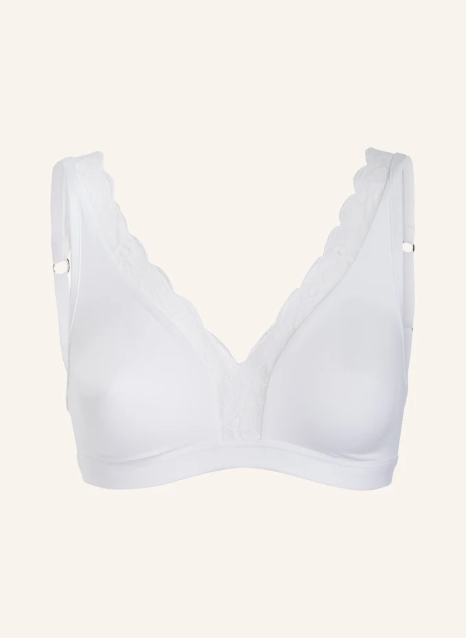 Бюстгальтер с треугольными чашками cotton lace Hanro, белый
Бюстгальтер с треугольными чашками cotton lace Hanro, белый