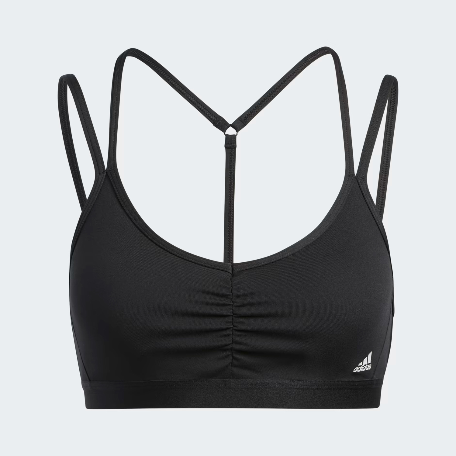 Бюстгальтер для йоги Adidas Yoga Essentials Light-Support Bra, черный
Бюстгальтер для йоги Adidas Yoga Essentials Light-Support Bra, черный