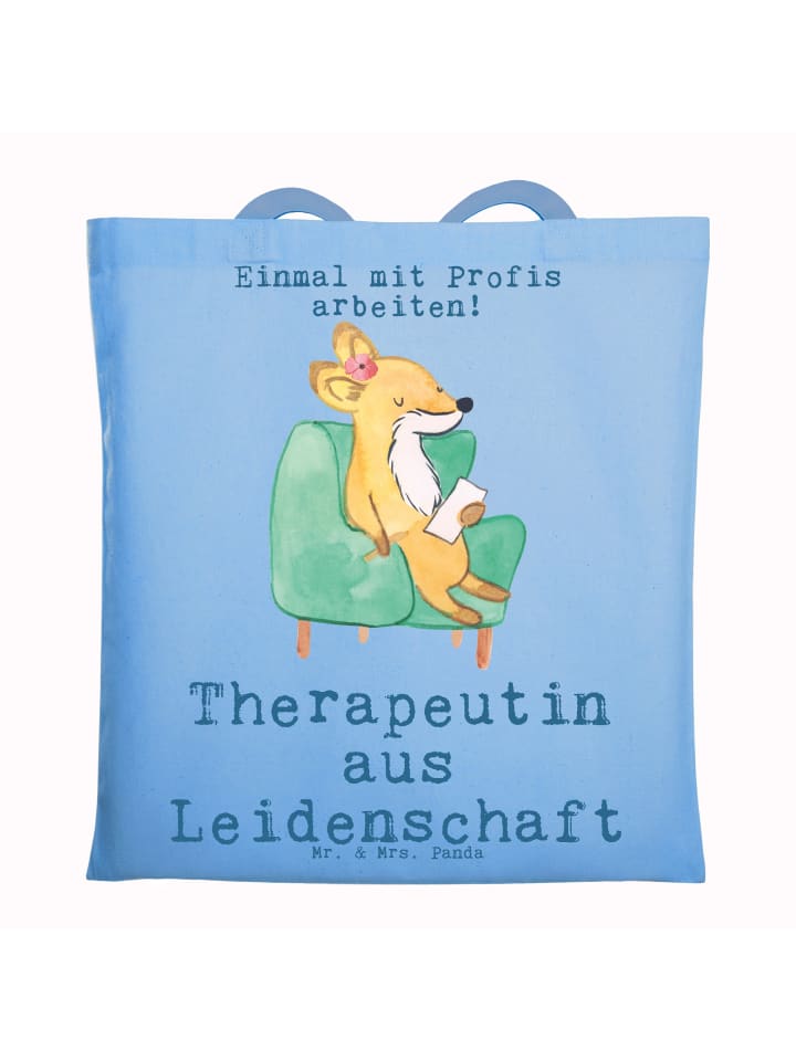 Сумка Mr. & Mrs. Panda Tragetasche Therapeutin Leidenschaft mit Spruch, небесно-синий
Сумка Mr. & Mrs. Panda Tragetasche Therapeutin Leidenschaft mit Spruch, небесно-синий