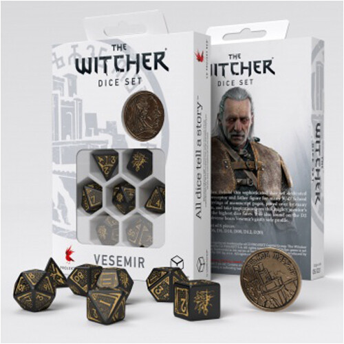 Игровые кубики The Witcher Dice Set: Vesemir The Sword Master
Игровые кубики The Witcher Dice Set: Vesemir The Sword Master