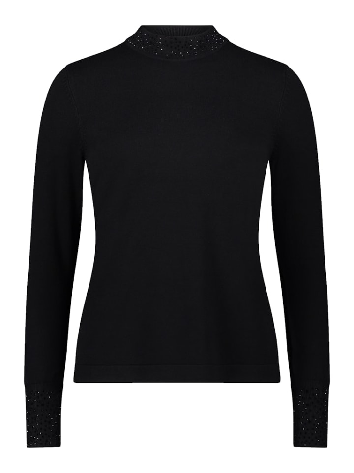 Тонкий вязаный свитер черного цвета Betty Barclay
Тонкий вязаный свитер черного цвета Betty Barclay