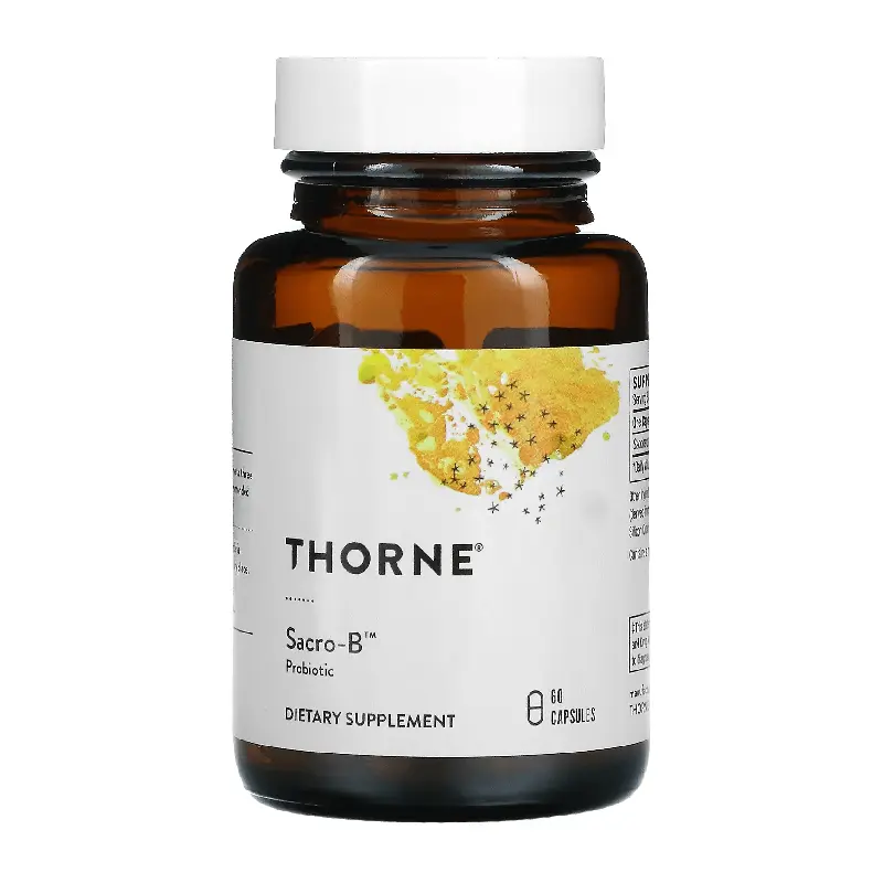 Пробиотик Sacro-B Thorne Research, 60 капсул
Пробиотик Sacro-B Thorne Research, 60 капсул