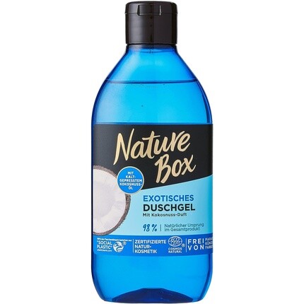 Экзотический гель для душа с ароматом кокоса 250мл, Nature Box
Экзотический гель для душа с ароматом кокоса 250мл, Nature Box