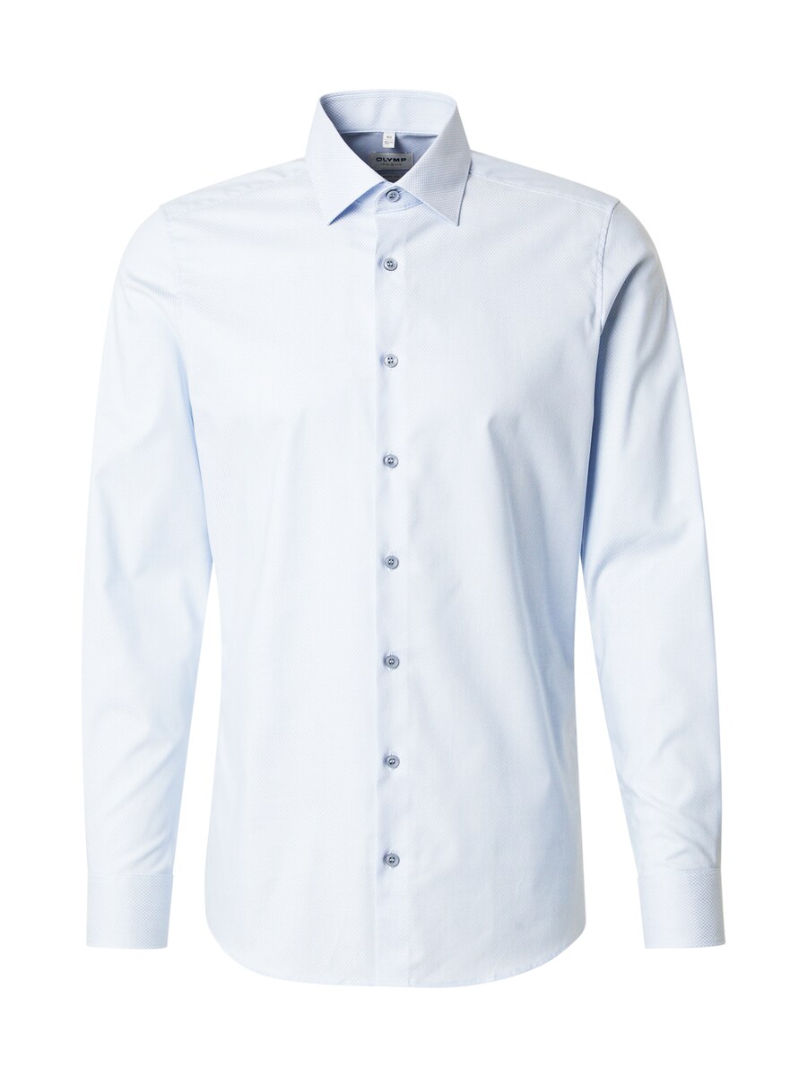 Приталенная рубашка на пуговицах OLYMP, цвет Blue/Light blue
Приталенная рубашка на пуговицах OLYMP, цвет Blue/Light blue