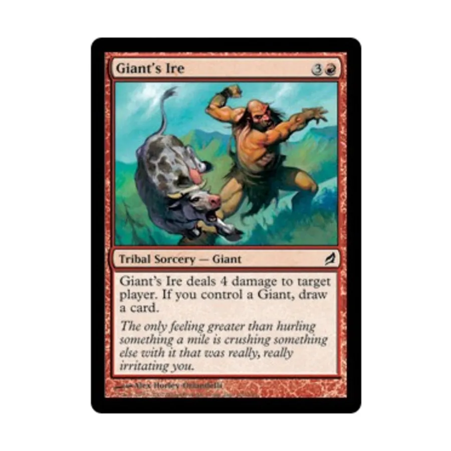 CCG Гнев гиганта (С), MTG - Lorwyn
CCG Гнев гиганта (С), MTG - Lorwyn